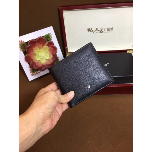 Montblanc AAA Quality Wallets For Men #429897 $43.00 USD, Wholesale Replica Mont Blanc AAA Man Wallets