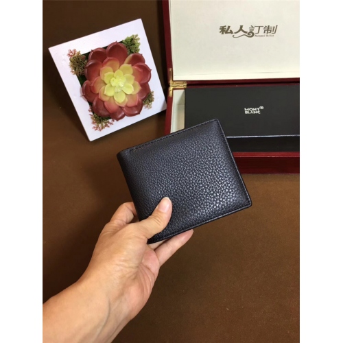 Replica Montblanc AAA Quality Wallets For Men #429897 $43.00 USD for Wholesale