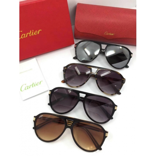 Replica Cartier AAA Quality Sunglasses #430368 $50.00 USD for Wholesale