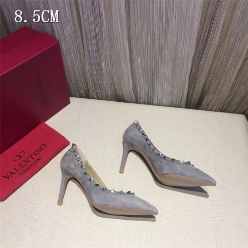 Replica Valentino High-Heeled Shoes For Women #432734 $81.00 USD for Wholesale