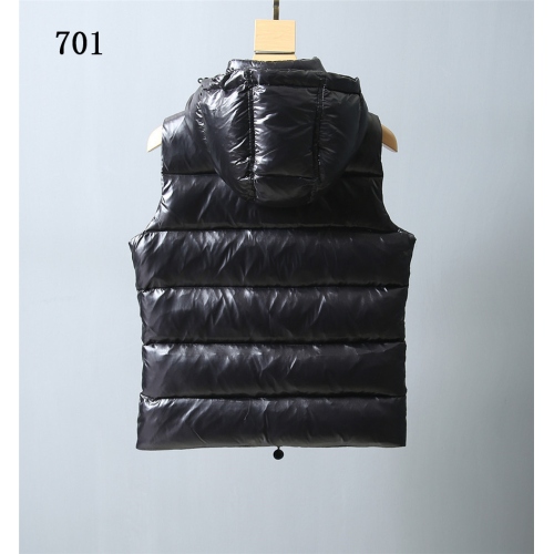 Replica Moncler Feather Vests Sleeveless For Women #433319 $89.00 USD for Wholesale