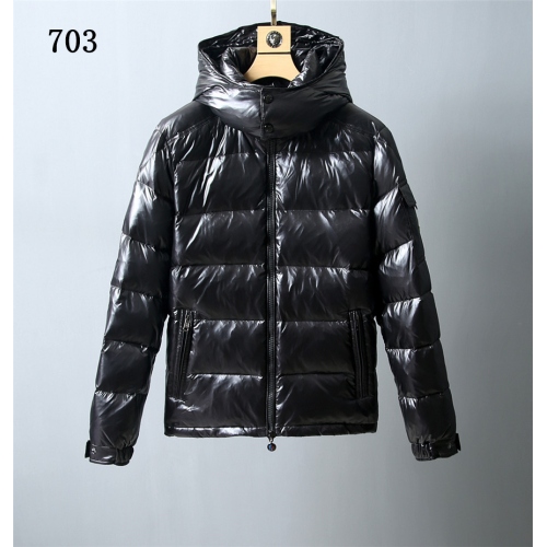 Moncler Down Feather Coat Long Sleeved For Men #433322 $131.00 USD, Wholesale Replica Moncler Down Feather Coat
