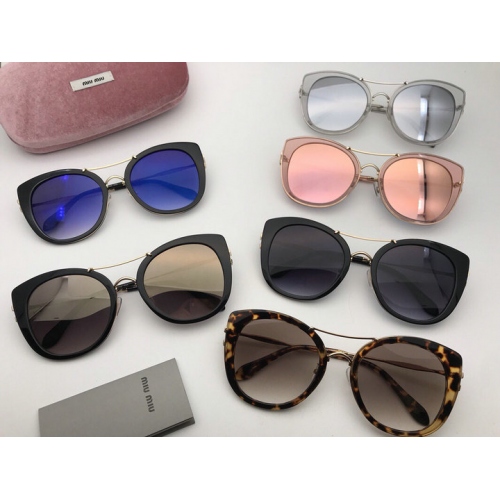 Replica MIU MIU AAA Quality Sunglasses #433599 $54.00 USD for Wholesale