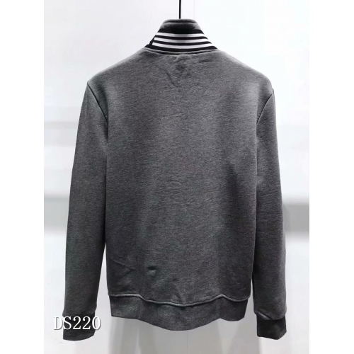 Replica Dsquared Hoodies Long Sleeved For Men #433691 $48.00 USD for Wholesale