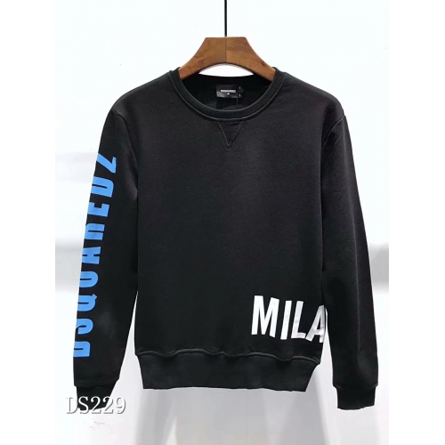 Dsquared Hoodies Long Sleeved For Men #433707 $42.00 USD, Wholesale Replica Dsquared Hoodies