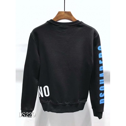 Replica Dsquared Hoodies Long Sleeved For Men #433707 $42.00 USD for Wholesale