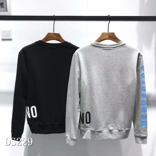 Replica Dsquared Hoodies Long Sleeved For Men #433707 $42.00 USD for Wholesale