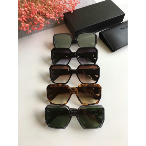 Replica Yves Saint Laurent AAA Quality Sunglasses #434021 $54.00 USD for Wholesale