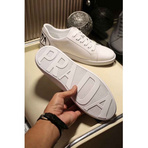 Replica Prada Casual Shoes For Men #435049 $97.00 USD for Wholesale