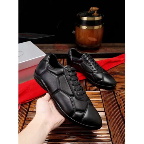 Replica Prada Casual Shoes For Men #435050 $93.00 USD for Wholesale