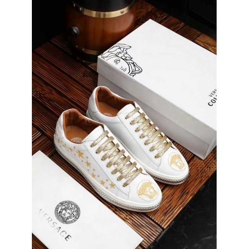 Replica Versace Casual Shoes For Men #435089 $98.00 USD for Wholesale