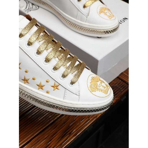 Replica Versace Casual Shoes For Men #435089 $98.00 USD for Wholesale