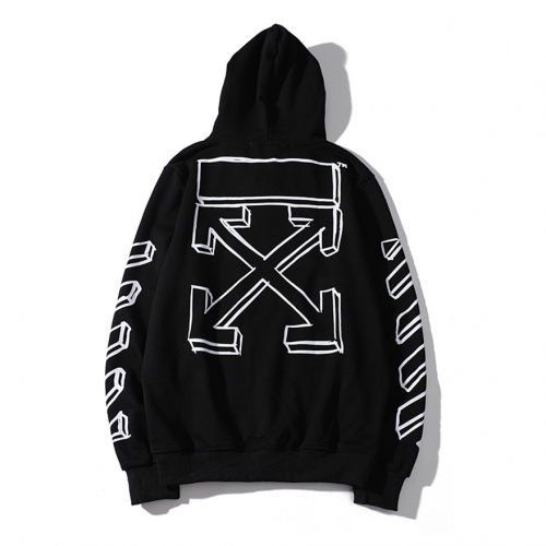 Off-White Hoodies Long Sleeved For Men #435721 $41.00 USD, Wholesale Replica Off-White Hoodies