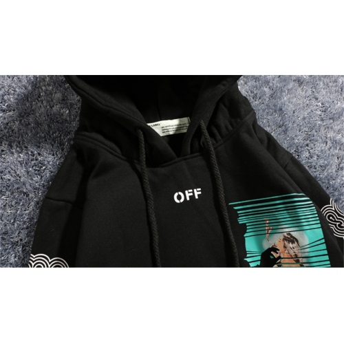 Replica Off-White Hoodies Long Sleeved For Men #435725 $41.00 USD for Wholesale