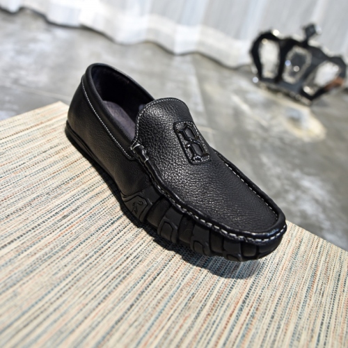 Prada Leather Shoes For Men #435727 $88.00 USD, Wholesale Replica Prada Leather Shoes