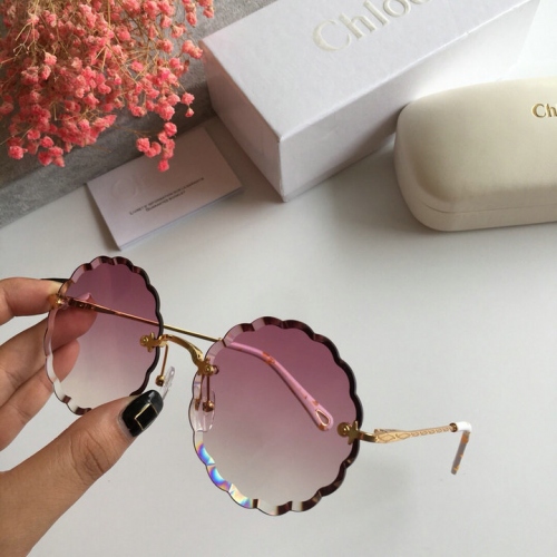 Chloe AAA Quality Sunglasses #435838 $58.00 USD, Wholesale Replica Chloe AAA Quality Sunglasses