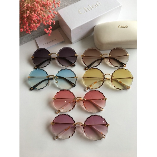 Replica Chloe AAA Quality Sunglasses #435838 $58.00 USD for Wholesale