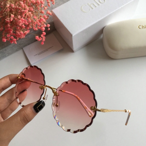 Chloe AAA Quality Sunglasses #435839 $58.00 USD, Wholesale Replica Chloe AAA Quality Sunglasses