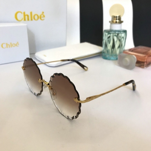 Chloe AAA Quality Sunglasses #435856 $58.00 USD, Wholesale Replica Chloe AAA Quality Sunglasses