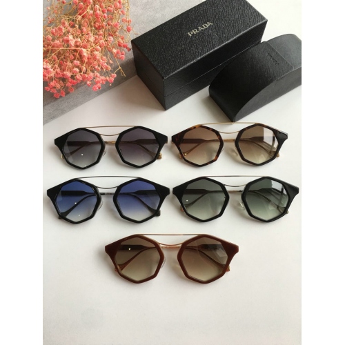 Replica Prada AAA Quality Sunglasses #436379 $58.00 USD for Wholesale