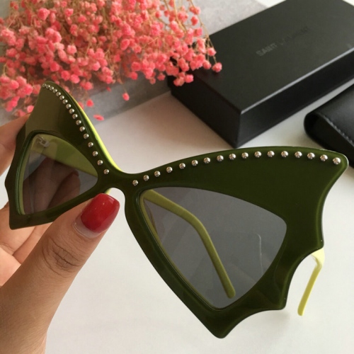 Yves Saint Laurent AAA Quality Sunglasses #436386 $58.00 USD, Wholesale Replica Yves Saint Laurent YSL AAA Quality Sunglasses