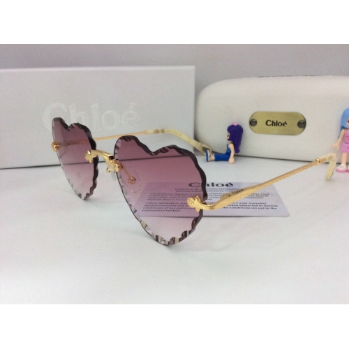 Chloe AAA Quality Sunglasses #436520 $62.00 USD, Wholesale Replica Chloe AAA Quality Sunglasses