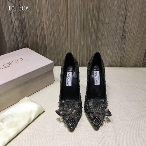 Replica Jimmy Choo High-Heeled Shoes For Women #436569 $91.00 USD for Wholesale