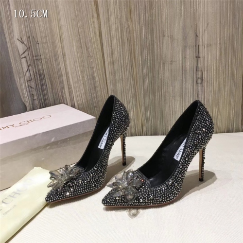 Replica Jimmy Choo High-Heeled Shoes For Women #436569 $91.00 USD for Wholesale