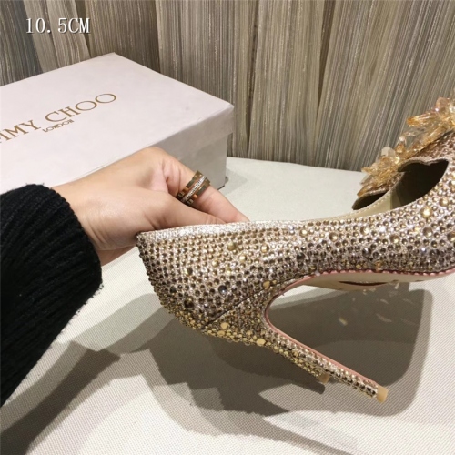 Replica Jimmy Choo High-Heeled Shoes For Women #436575 $91.00 USD for Wholesale