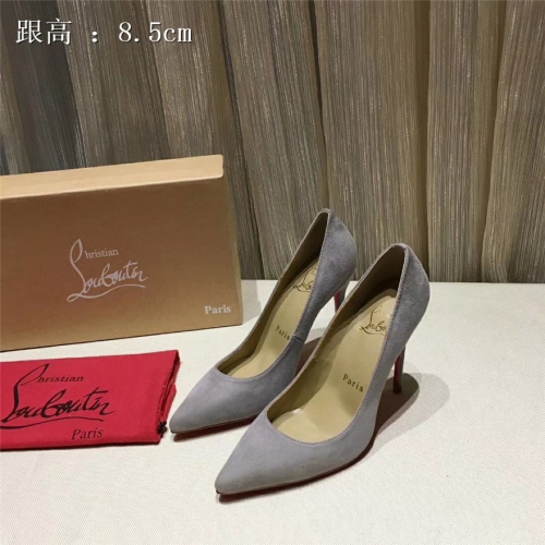 Replica Christian Louboutin CL High-heeled Shoes For Women #436614 $82.50 USD for Wholesale