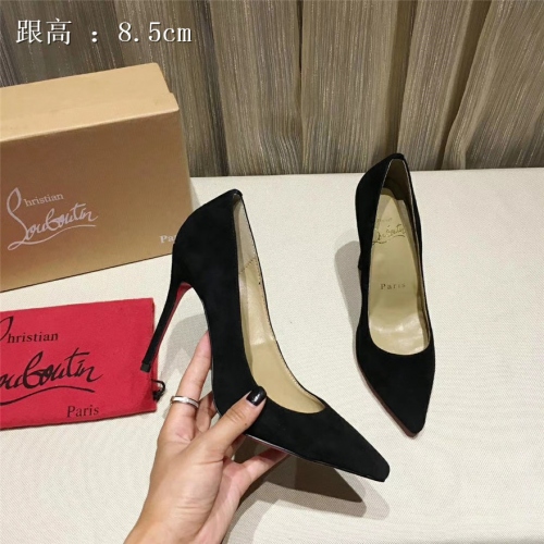 Replica Christian Louboutin CL High-heeled Shoes For Women #436625 $82.50 USD for Wholesale