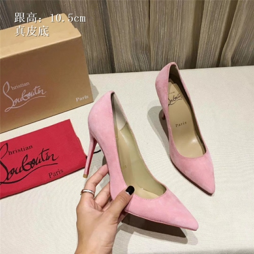 Replica Christian Louboutin CL High-heeled Shoes For Women #436643 $82.50 USD for Wholesale