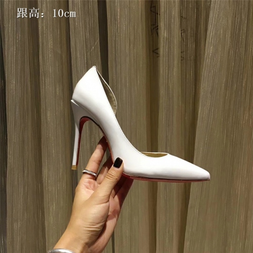 Replica Christian Louboutin CL High-heeled Shoes For Women #436671 $82.50 USD for Wholesale