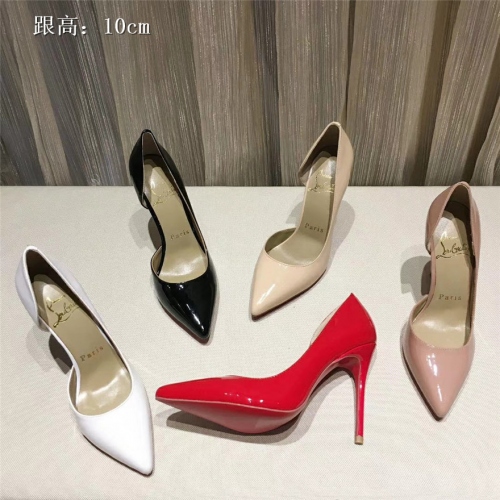 Replica Christian Louboutin CL High-heeled Shoes For Women #436671 $82.50 USD for Wholesale