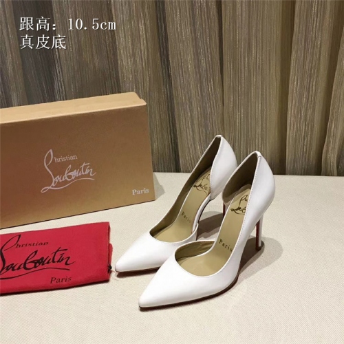 Christian Louboutin CL High-heeled Shoes For Women #436703 $82.50 USD, Wholesale Replica Christian Louboutin High-heeled shoes