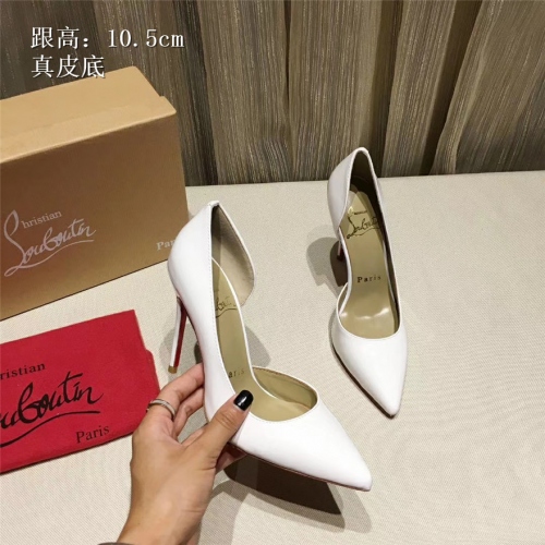 Replica Christian Louboutin CL High-heeled Shoes For Women #436703 $82.50 USD for Wholesale