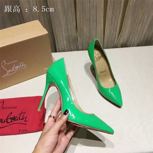 Christian Louboutin CL High-heeled Shoes For Women #436760 $87.00 USD, Wholesale Replica Christian Louboutin High-heeled shoes