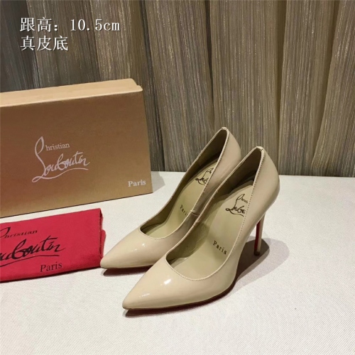 Christian Louboutin CL High-heeled Shoes For Women #436795 $87.00 USD, Wholesale Replica Christian Louboutin High-heeled shoes
