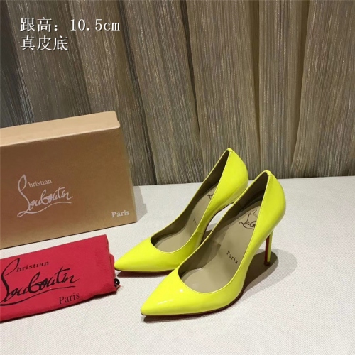 Christian Louboutin CL High-heeled Shoes For Women #436796 $87.00 USD, Wholesale Replica Christian Louboutin High-heeled shoes