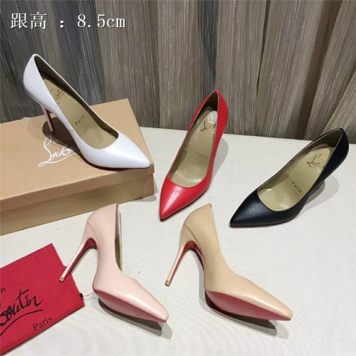 Replica Christian Louboutin CL High-heeled Shoes For Women #436802 $87.00 USD for Wholesale