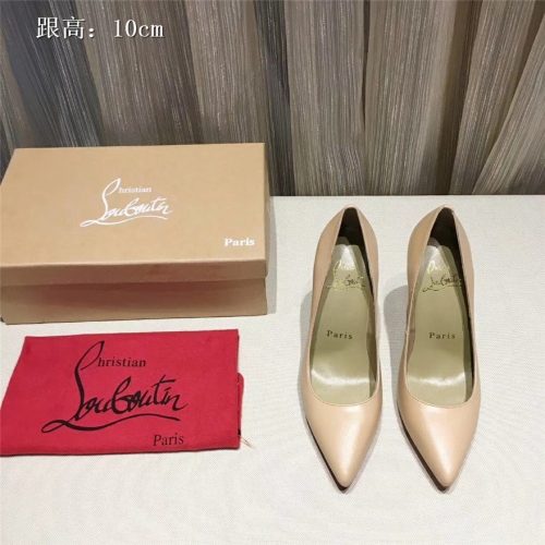 Replica Christian Louboutin CL High-heeled Shoes For Women #436805 $87.00 USD for Wholesale