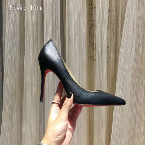 Replica Christian Louboutin CL High-heeled Shoes For Women #436808 $87.00 USD for Wholesale