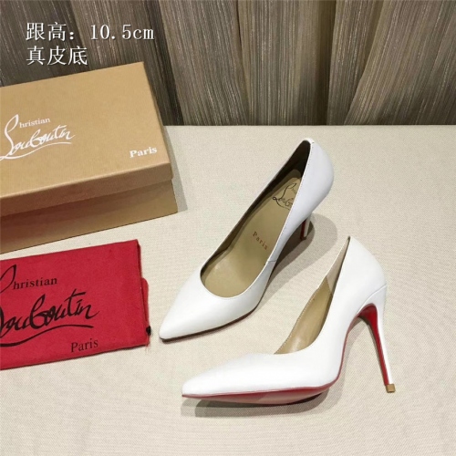 Replica Christian Louboutin CL High-heeled Shoes For Women #436809 $87.00 USD for Wholesale