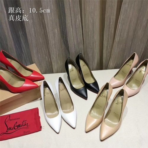 Replica Christian Louboutin CL High-heeled Shoes For Women #436810 $87.00 USD for Wholesale