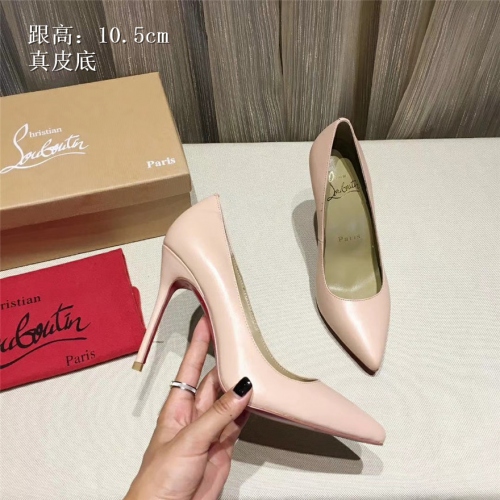 Christian Louboutin CL High-heeled Shoes For Women #436812 $87.00 USD, Wholesale Replica Christian Louboutin High-heeled shoes