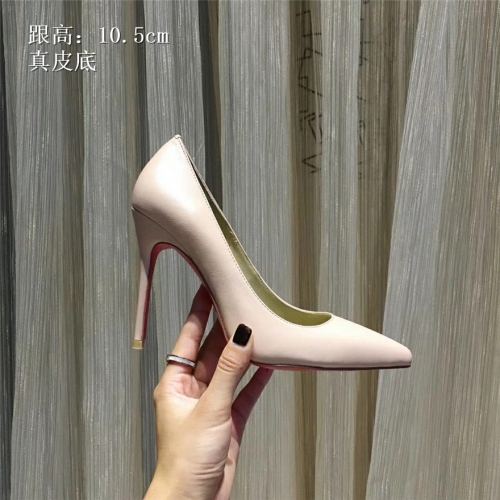 Replica Christian Louboutin CL High-heeled Shoes For Women #436812 $87.00 USD for Wholesale