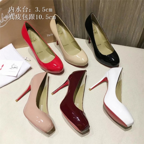 Replica Christian Louboutin CL High-heeled Shoes For Women #436814 $84.00 USD for Wholesale