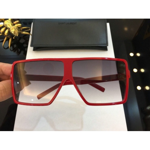 Yves Saint Laurent AAA Quality Sunglasses #437505 $66.00 USD, Wholesale Replica Yves Saint Laurent YSL AAA Quality Sunglasses