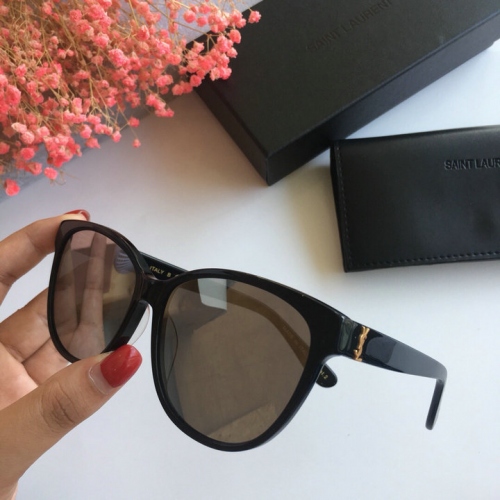 Yves Saint Laurent AAA Quality Sunglasses #437507 $66.00 USD, Wholesale Replica Yves Saint Laurent YSL AAA Quality Sunglasses