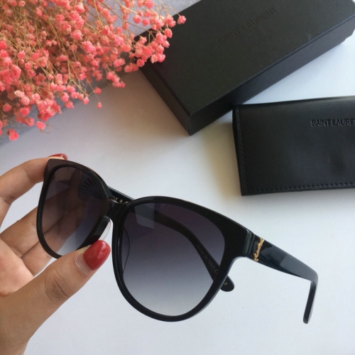 Yves Saint Laurent AAA Quality Sunglasses #437508 $66.00 USD, Wholesale Replica Yves Saint Laurent YSL AAA Quality Sunglasses